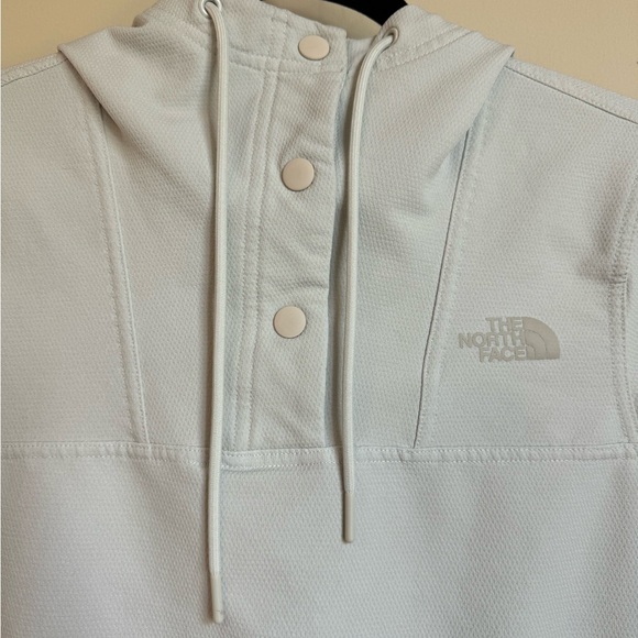 NWOT The North Face light gray tekno ridge pullover hoodie size small - Picture 4 of 16